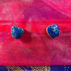 Sterling Sodalite Post earrings